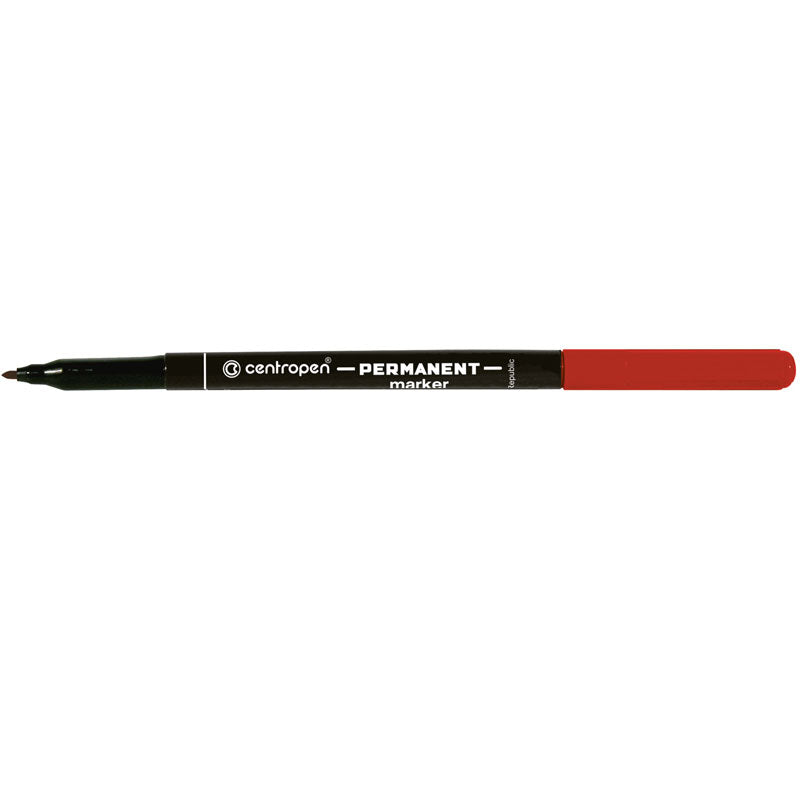 MARKER PERMANENT ROSU 1.0MM 2536 CENTROPEN MARKER PERMANENT ROSU 1.0MM 2536 CENTROPEN